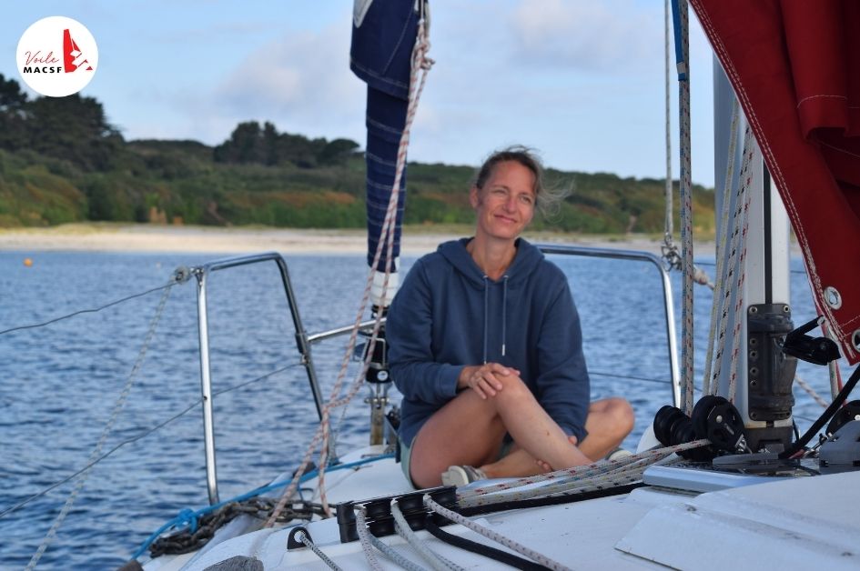 Équipage Spi Ouest France 2021 : portrait de Céline, pharmacienne
